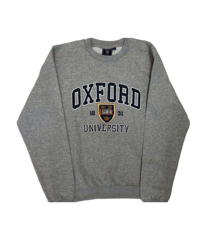 Oxford Uni Licensed Applique Crew Neck Sweatshirt | The Varsity Shop