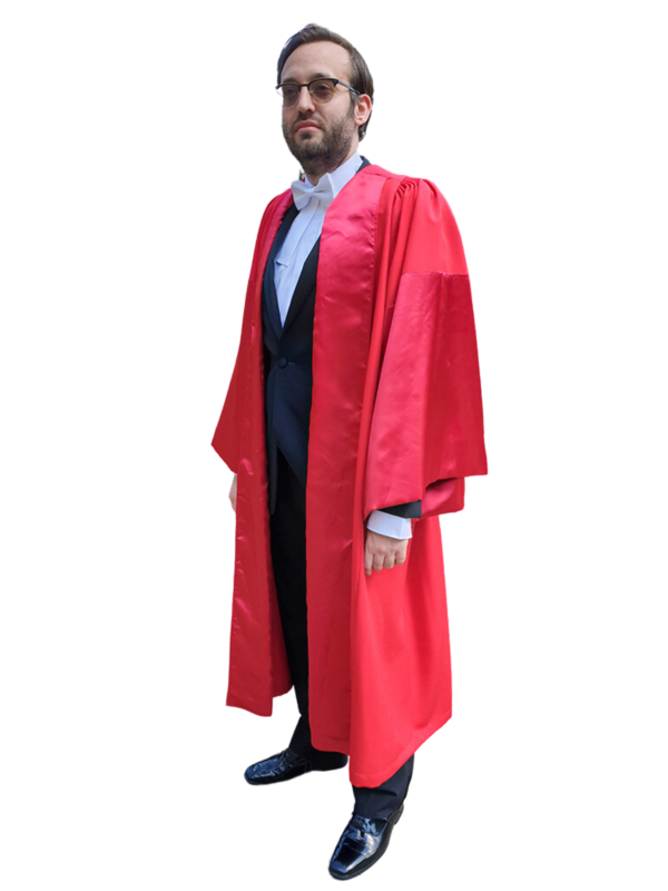 Oxford University Doctor of Civil Law (DCL) Gown