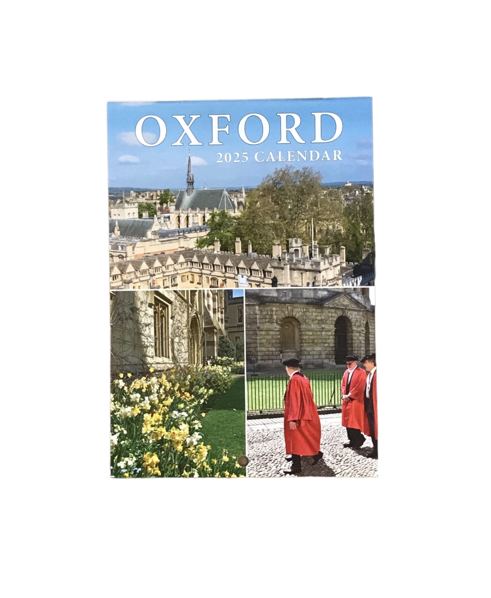 A5 Oxford Calendar 2025 The Varsity Shop