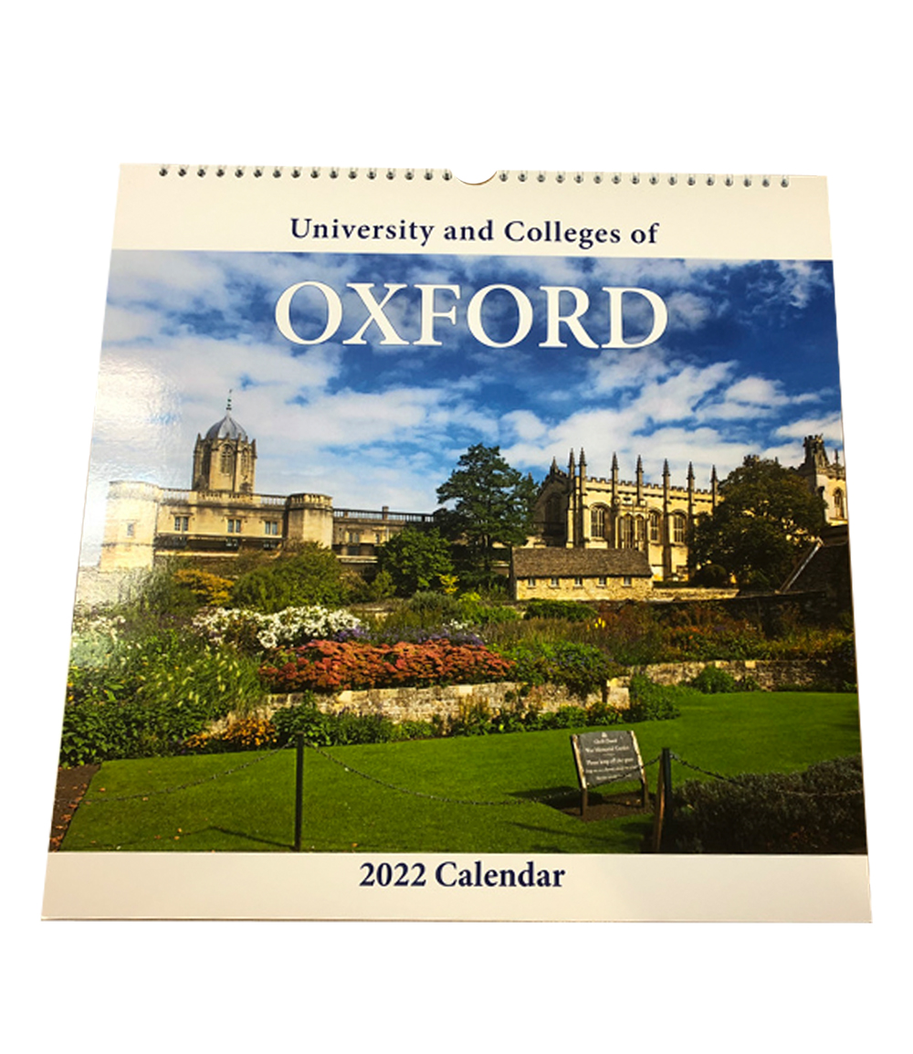 Oxford 2022 Large Calendar The Varsity Shop