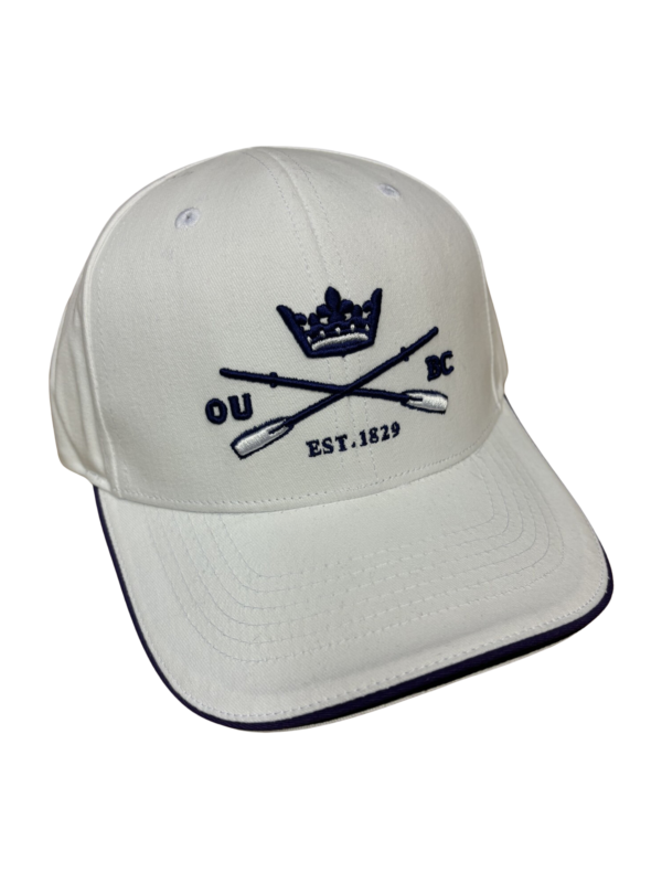 OUBC White Logo Cap